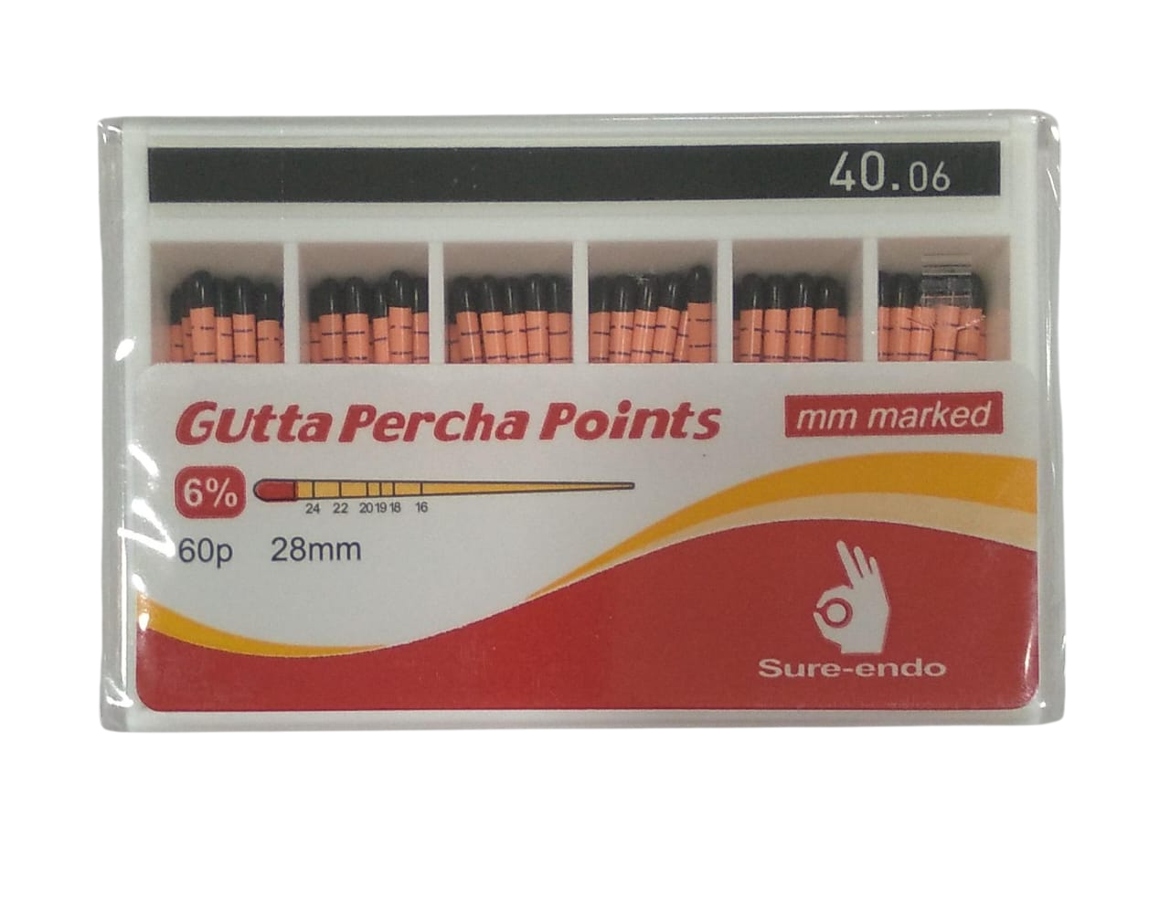 SURE ENDO 6% GP 40 Points: 60